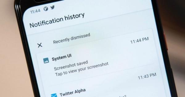 Уведомления на Android 11