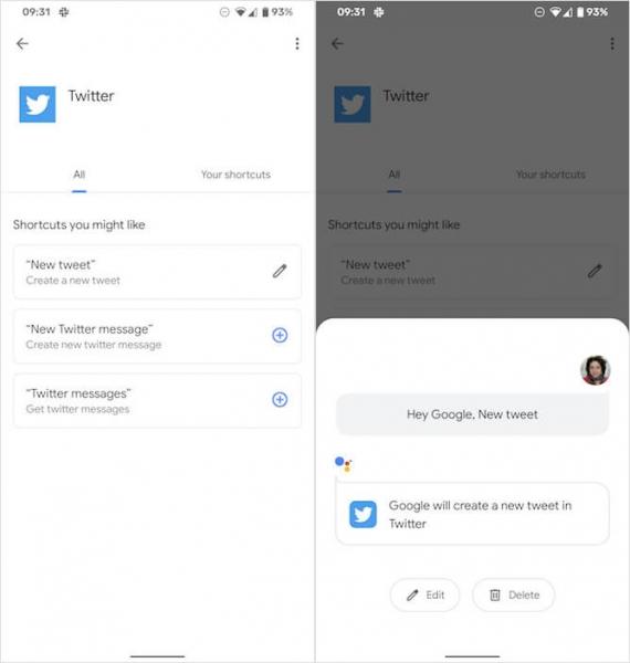 Быстрые команды Google Ассистента