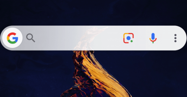 Виджет Google на Android