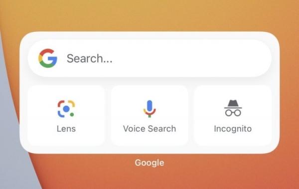 Виджет Google