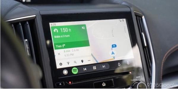 Android Auto экран