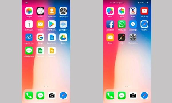 Домашний экран iPhone