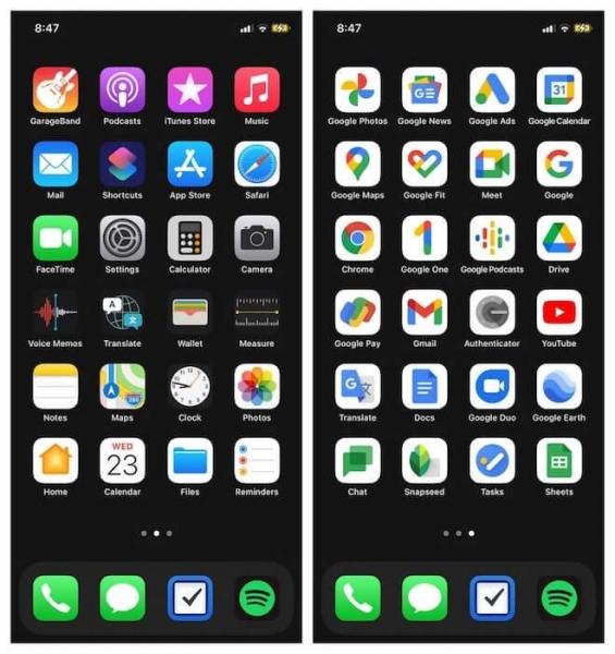 Сравнение iOS и Android