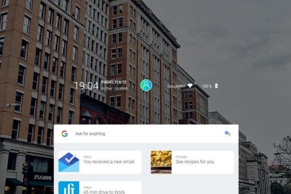 Интерфейс Fuchsia OS