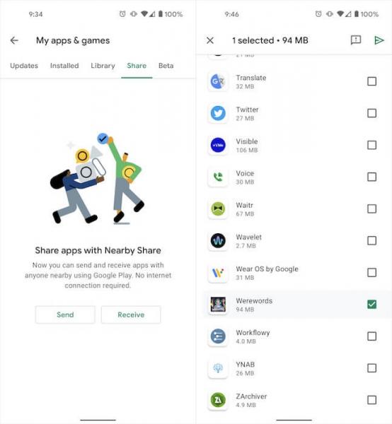 Nearby Sharing