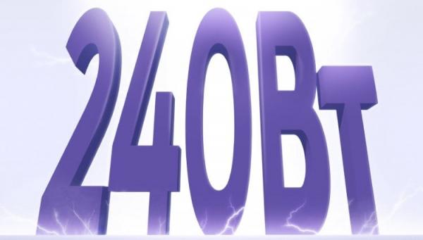 Очень быстрая зарядка на 200 Вт. 240 Вт — это вам не шутки! Очень быстрая зарядка на 200 Вт. 240 Вт — это вам не шутки! Фото.