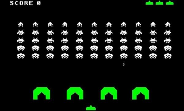 Игра Space Invaders: World Defense. Так выглядит классическая игра Space Invaders. Игра Space Invaders: World Defense. Так выглядит классическая игра Space Invaders. Фото.