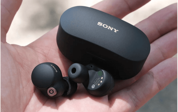 Sony WF-1000XM4 — лучшие TWS-наушники с шумоподавлением. Sony WF-1000XM4. Фото.