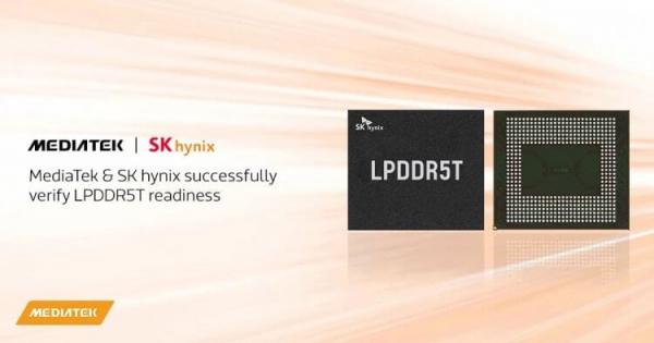 Оперативная память LPDDR5T. Чипы Qualcomm не поддерживают такой стандарт ОЗУ. Фото.