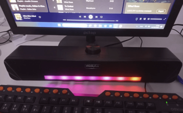 Отличные товары с Алиэкспресс, которые надо покупать и не думать. Саундбар для компьютера. Фото.