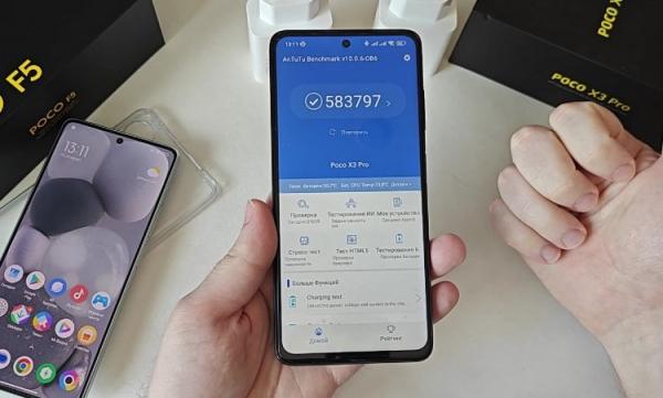 POCO X3 Pro в 2023 году. У POCO X3 Pro все еще высокий запас производительности. Фото: «о том о сём». Фото.