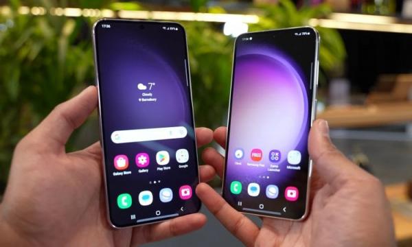 Смартфоны серии Galaxy S23. Экраны Samsung никогда не подводили. Фото: SuperSaf. Фото.