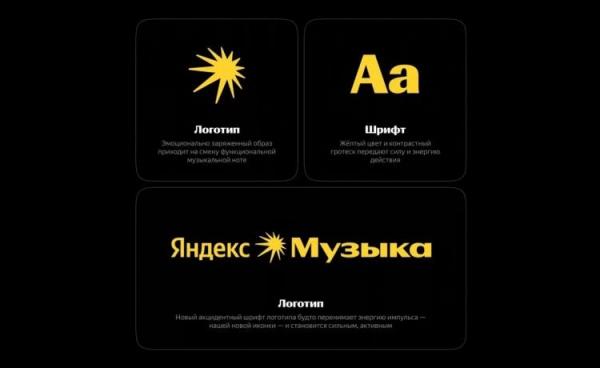 Большое обновление Яндекс Музыки. Изменениям подвергся не только логотип, но и вся айдентика сервиса. Фото.