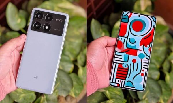 Характеристики POCO X6 Pro. Вы только посмотрите на этот безрамочный экран! Фото.