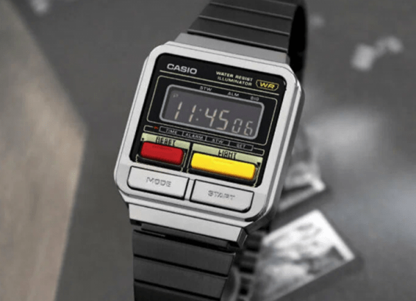 Классические ретро-часы Casio. Как в старые добрые времена. Фото.