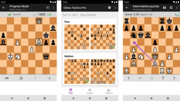 Лучшие игры для Android, которые понравятся всем любителям шахмат. Chess Tactics Pro — тактическая шахматная игра. Лучшие игры для Android, которые понравятся всем любителям шахмат. Chess Tactics Pro — тактическая шахматная игра. Фото.