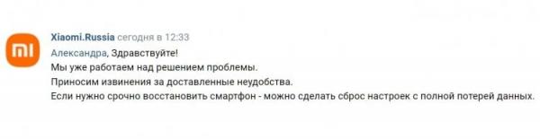 Почему перезагружается Xiaomi. Комментарий официального представительства Xiaomi в России. Фото.