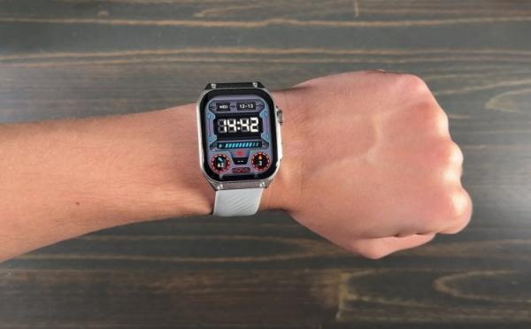 HAYLOU Watch S8 — часы с изогнутым экраном. Очень крутая модель для своей цены. Фото: Польза NET. Фото.