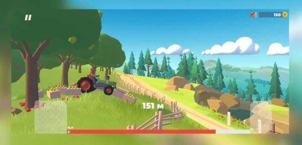 Какие гонки для Андроид скачать. Игра не имеет каких-либо сложных элементов управления, а затягивает благодаря своей простоте. Фото.