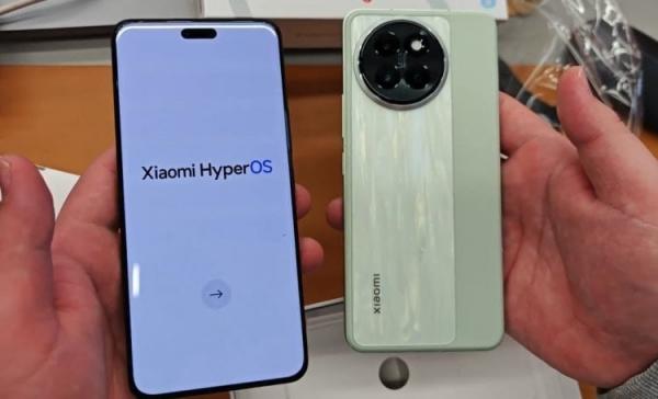 Характеристики Xiaomi Civi 4 Pro. Xiaomi Civi 4 Pro имеет закругленный со всех сторон дисплей. Фото.