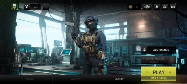 Как играть в Call of Duty: Warzone на Андроид. Пока игра работает только на английском языке. Фото.