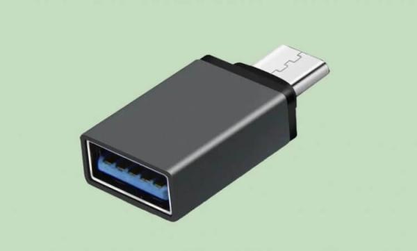Как подключить OTG к телефону. Так выглядит типичный адаптер OTG для телефона. Фото.