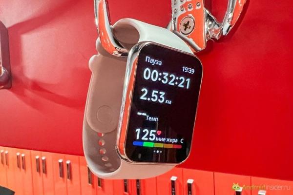 Насколько точно работает трекер Xiaomi. Band 8 Pro хорошо использовать во время занятий спортом. Фото.