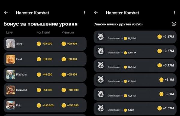 Сколько можно заработать на хомяке. В чем сила, брат? В рефах. Фото.