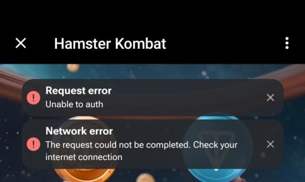 Не работает hamster kombat что делать