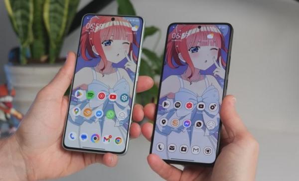 У какого смартфона POCO лучше экран. Экран POCO F6 Pro (справа) технически лучше, но имеет более широкие рамки по бокам. Фото: Tech Spurt. У какого смартфона POCO лучше экран. Экран POCO F6 Pro (справа) технически лучше, но имеет более широкие рамки по бокам. Фото: Tech Spurt. Фото.