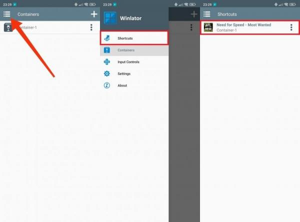 Как играть в ПК-игры на телефоне. Запускать игры можно через меню эмулятора. Как играть в ПК-игры на телефоне. Запускать игры можно через меню эмулятора. Фото.