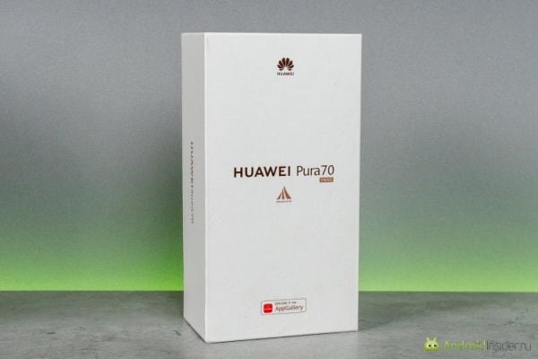 Обзор HUAWEI Pura 70. Сначала, нас как всегда встречает привычная коробка в стилистике бренда. Обзор HUAWEI Pura 70. Сначала, нас как всегда встречает привычная коробка в стилистике бренда. Фото.