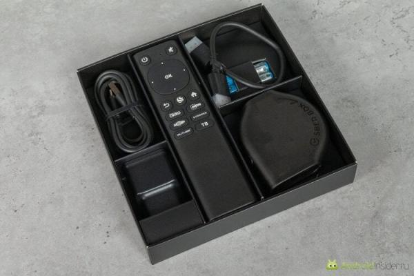 Что входит в комплект SberBox 2. Комплект поставки. Фото.