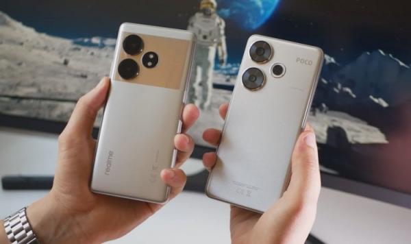 Сравнение смартфонов POCO и realme. POCO F6 и realme GT 6T — два прямых конкурента. Фото: i-shoppers обзоры. Фото.