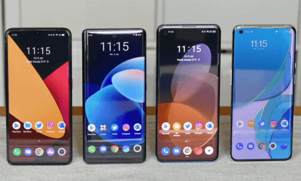 Color OS — что общего между OPPO, OnePlus и realme. ColorOS на смартфонах разных брендов. Изображение: Digital Trends. Фото.