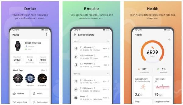 Приложение для HONOR Band и HONOR Watch. Теперь у часов HONOR есть собственное приложение. Приложение для HONOR Band и HONOR Watch. Теперь у часов HONOR есть собственное приложение. Фото.