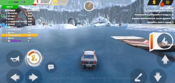 Гонки для Android. Crash Drive поражает не только реалистичной механикой, но и крутыми пейзажами. Фото.