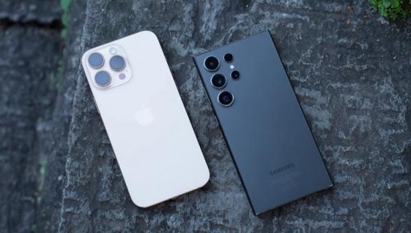 Galaxy S24 Ultra vs iPhone 16 Pro Max — кто лучше. Galaxy S24 Ultra совсем не похож на других представителей серии. Фото: GadgetByte. Фото.