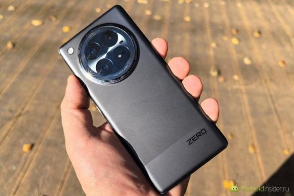 Обзор Infinix Zero 40 5G. Телефон действительно выглядит очень стильно. Фото.