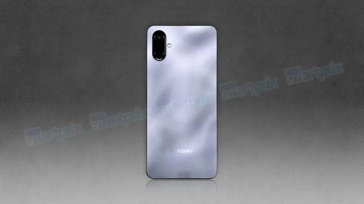Рендер Samsung Galaxy F06 в фиолетовом цвете