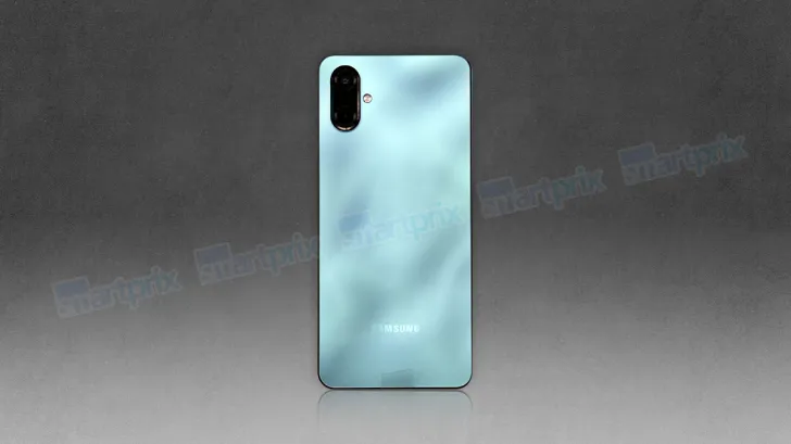 Рендер Samsung Galaxy F06 в цвете темно-зеленом