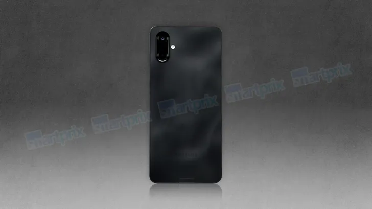 Рендер Samsung Galaxy F06 - вид спереди
