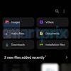 Превью файлового менеджера One UI 8