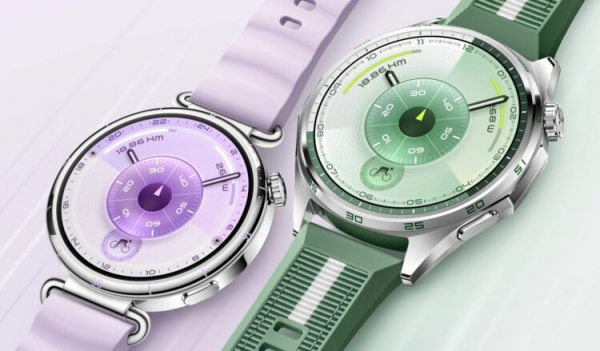 Как Watch Fit, только круглые. Изображение: HUAWEI. Фото.
