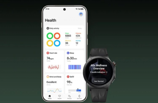 Часы отлично оптимизированы для спорта и подойдут на роль Garmin. Фото.