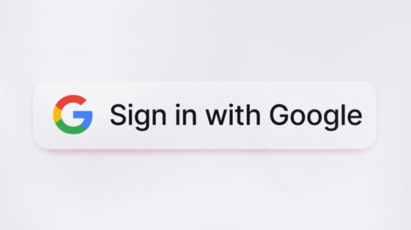 Не торопитесь отказываться от входа через Google. Фото.