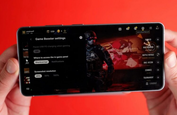 Так выглядит обновлённая панель Game Booster. Изображение: 9to5google.com. Фото.