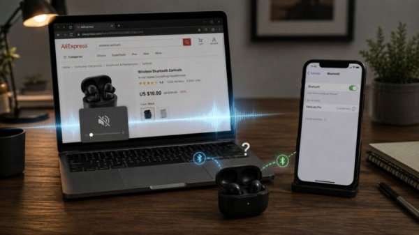 Всё вскрылось через глюк Bluetooth-наушников. Фото.