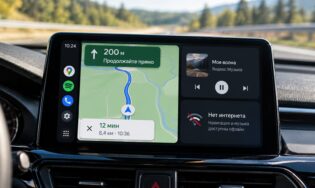 Работа Android Auto без интернета