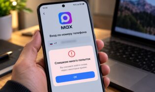 Ошибка при входе в мессенджер MAX на Android
